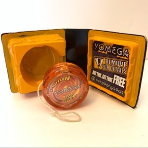 2000 McDonalds Yomega Tail Spinner Yoyo #3 Orange